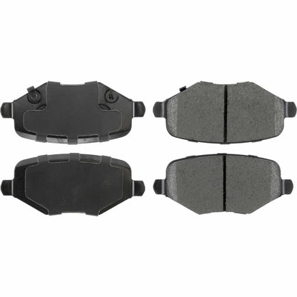 Centric Parts Disc Brake Pad Set Posi Quiet Ceramic with Shims for 2016-2012 Chrysler Town & Country, Dodge Grand Caravan 105.17190