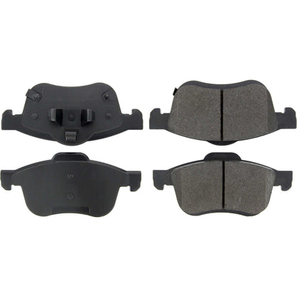 Centric Parts Disc Brake Pad Set Posi Quiet Ceramic with Shims and Hardware for Fiat 500L 2020-2014 Ram ProMaster City 2021-2015 105.17210