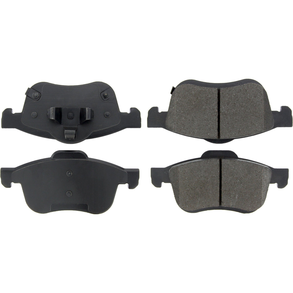 Centric Parts Disc Brake Pad Set Posi Quiet Ceramic with Shims and Hardware for Fiat 500L 2020-2014 Ram ProMaster City 2021-2015 105.17210