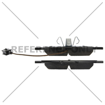 Centric Parts Disc Brake Pad Set Posi Quiet Ceramic with Shims and Hardware for 2015-2021 Ram ProMaster City 105.17211