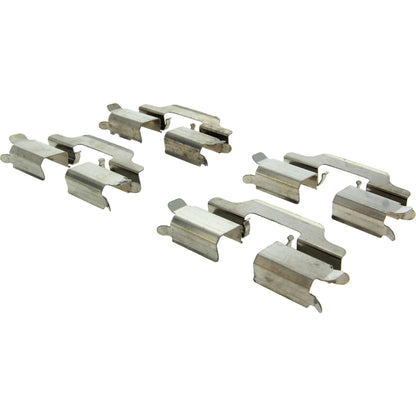Centric Parts Disc Brake Pad Set Posi Quiet Ceramic with Shims for 2014-2020 Fiat 500L 105.17220
