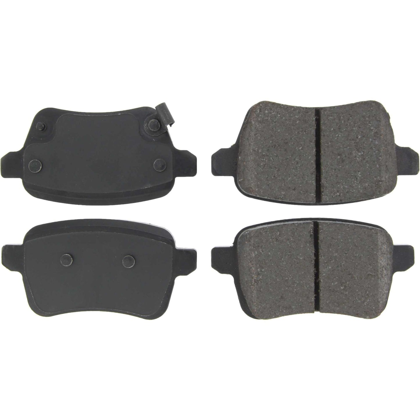 Centric Parts Disc Brake Pad Set Posi Quiet Ceramic with Shims for 2014-2020 Fiat 500L 105.17220