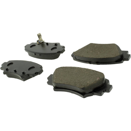 Centric Parts Disc Brake Pad Set Posi Quiet Ceramic with Shims and Hardware for 2014-2018 Mazda 3 3 Sport 105.17290