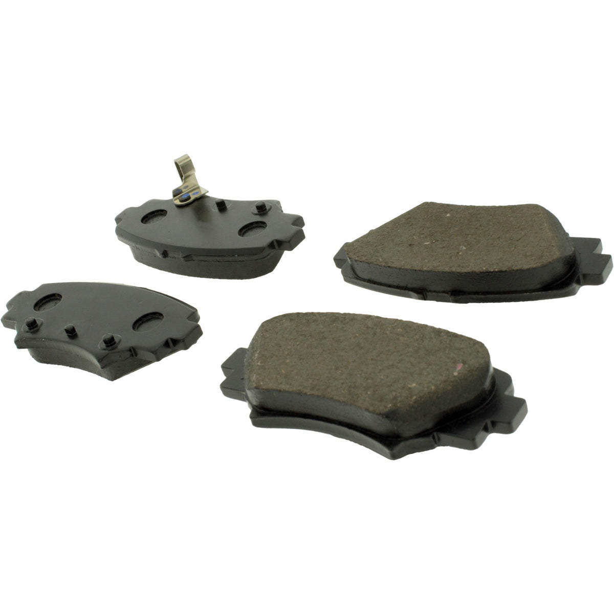 Centric Parts Disc Brake Pad Set Posi Quiet Ceramic with Shims and Hardware for 2014-2018 Mazda 3 3 Sport 105.17290