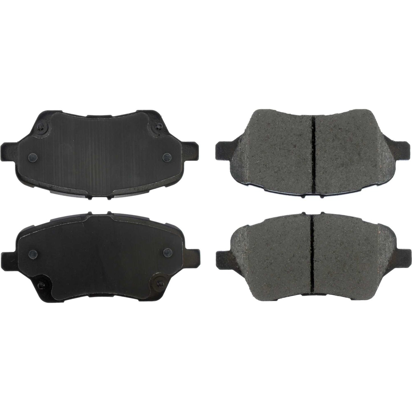 Centric Parts Disc Brake Pad Set Posi Quiet Ceramic with Shims for 2014-2019 Ford Fiesta 105.17300
