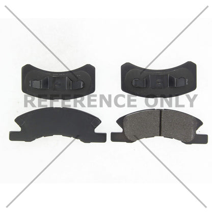 Centric Parts Disc Brake Pad Set Posi Quiet Ceramic with Shims for 2016-2019 Dodge Attitude, 2014-2020 Mitsubishi Mirage, 2017-2020 Mirage G4 105.17310
