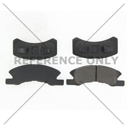 Centric Parts Disc Brake Pad Set Posi Quiet Ceramic with Shims for 2016-2019 Dodge Attitude, 2014-2020 Mitsubishi Mirage, 2017-2020 Mirage G4 105.17310