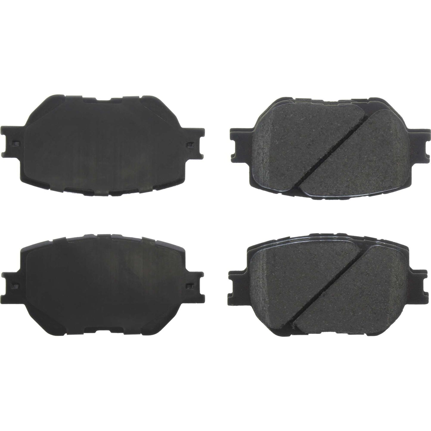 Centric Parts Disc Brake Pad Set Posi Quiet Ceramic with Shimmed for 2014-2015 Lexus IS250 105.17330