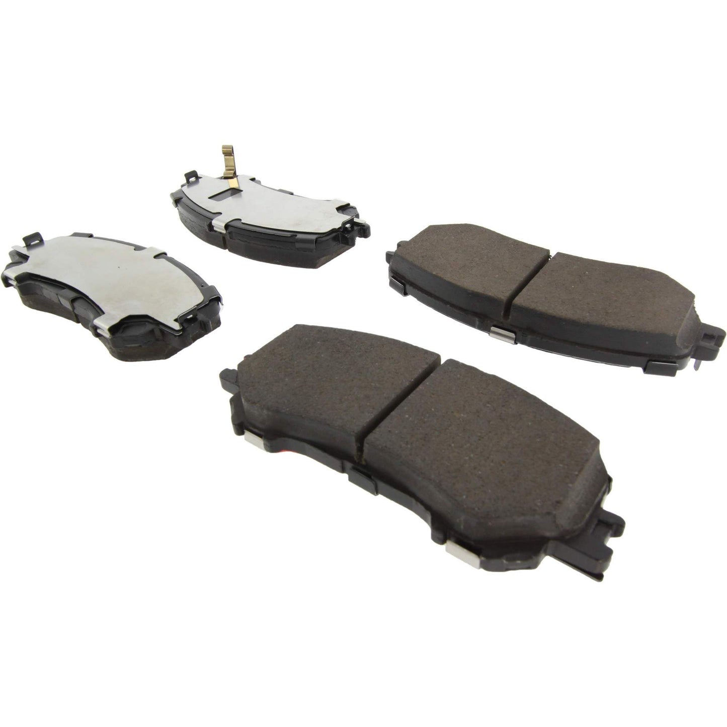 Centric Parts Disc Brake Pad Set Posi Quiet Ceramic with 100% Shimmed Noise Elimination for 2017-2022 Nissan Qashqai Rogue Rogue Sport X-Trail 105.17370