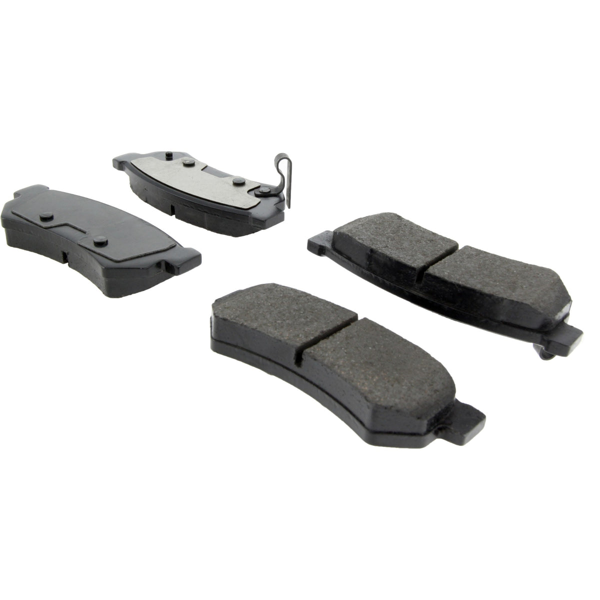 Centric Parts Disc Brake Pad Set Posi Quiet Ceramic with Shims and Hardware for 2014-2016 Chevrolet Spark EV 105.17390