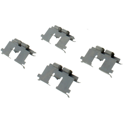 Centric Parts Disc Brake Pad Set Posi Quiet Ceramic with Shims and Hardware for 2014-2016 Chevrolet Spark EV 105.17390