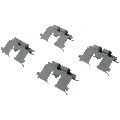 Centric Parts Disc Brake Pad Set Posi Quiet Ceramic with Shims and Hardware for 2014-2016 Chevrolet Spark EV 105.17390