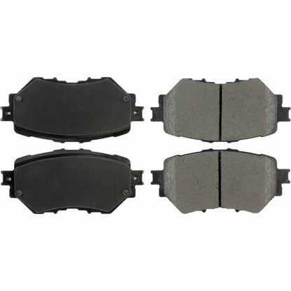 Centric Parts Disc Brake Pad Set Posi Quiet Ceramic with Shims for 2014-2018 Mazda 3 105.17590