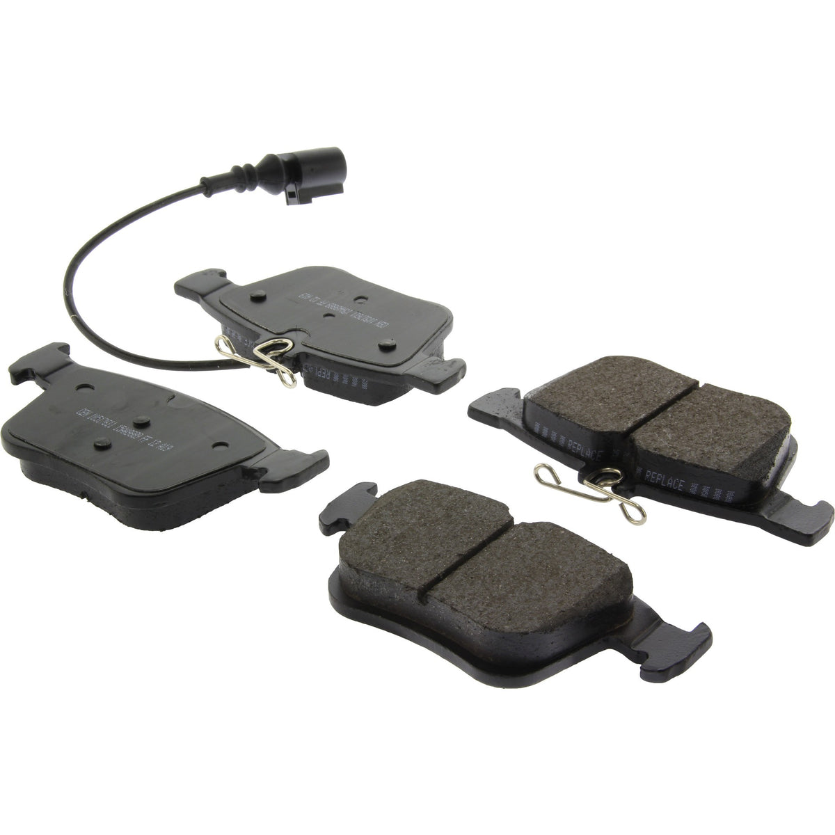 Centric Parts Disc Brake Pad Set Posi Quiet Ceramic with Shimmed for 2017-2020 Audi RS3 105.17611
