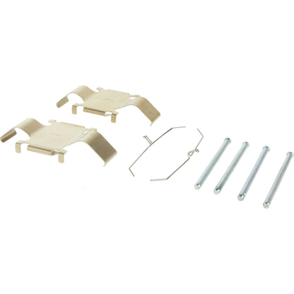 Centric Parts Disc Brake Pad Set Posi Quiet Ceramic with Shims and Hardware for 2015-2022 Ford Mustang 105.17840