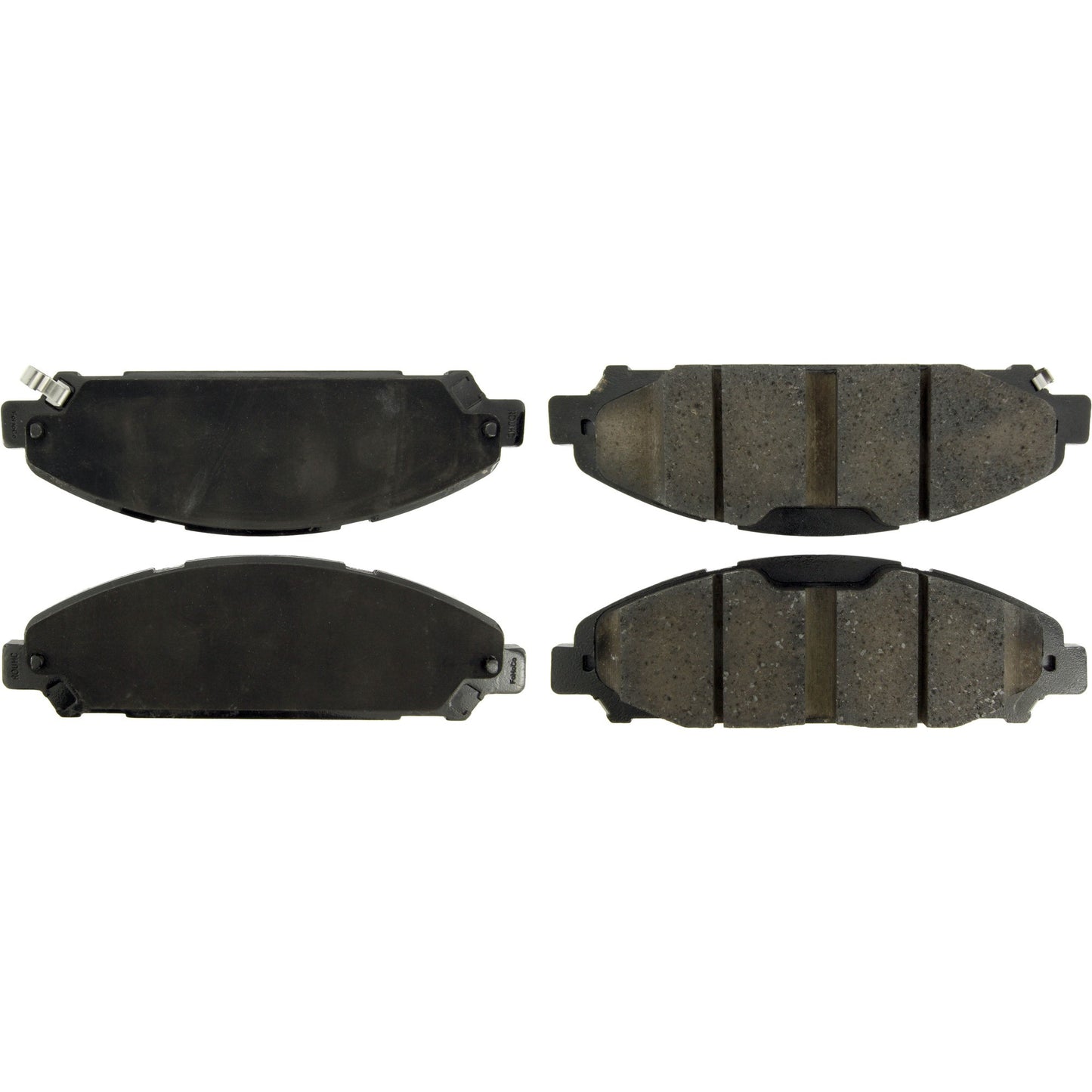 Centric Parts Disc Brake Pad Set Posi Quiet Ceramic with Shimmed for 2015-2022 Ford Mustang 105.17910