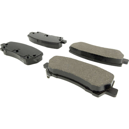 Centric Parts Disc Brake Pad Set Posi Quiet Ceramic with Shimmed for 2015-2020 Ford Mustang 105.17930