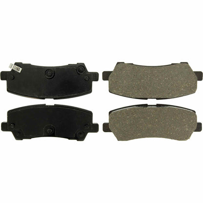 Centric Parts Disc Brake Pad Set Posi Quiet Ceramic with Shimmed for 2015-2020 Ford Mustang 105.17930