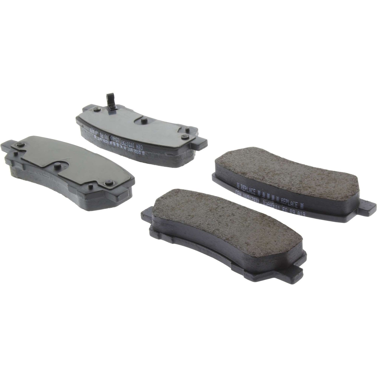 Centric Parts Disc Brake Pad Set Posi Quiet Ceramic with Shims for 2015-2021 Ford Mustang 105.17931