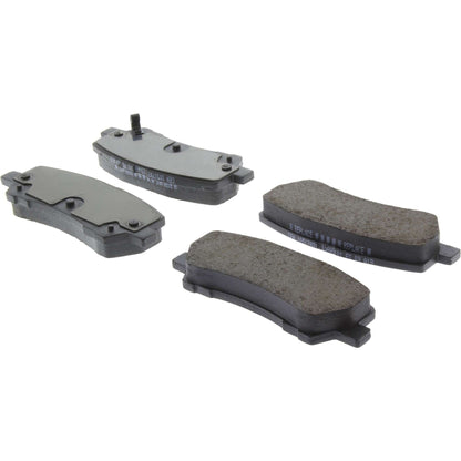 Centric Parts Disc Brake Pad Set Posi Quiet Ceramic with Shims for 2015-2021 Ford Mustang 105.17931