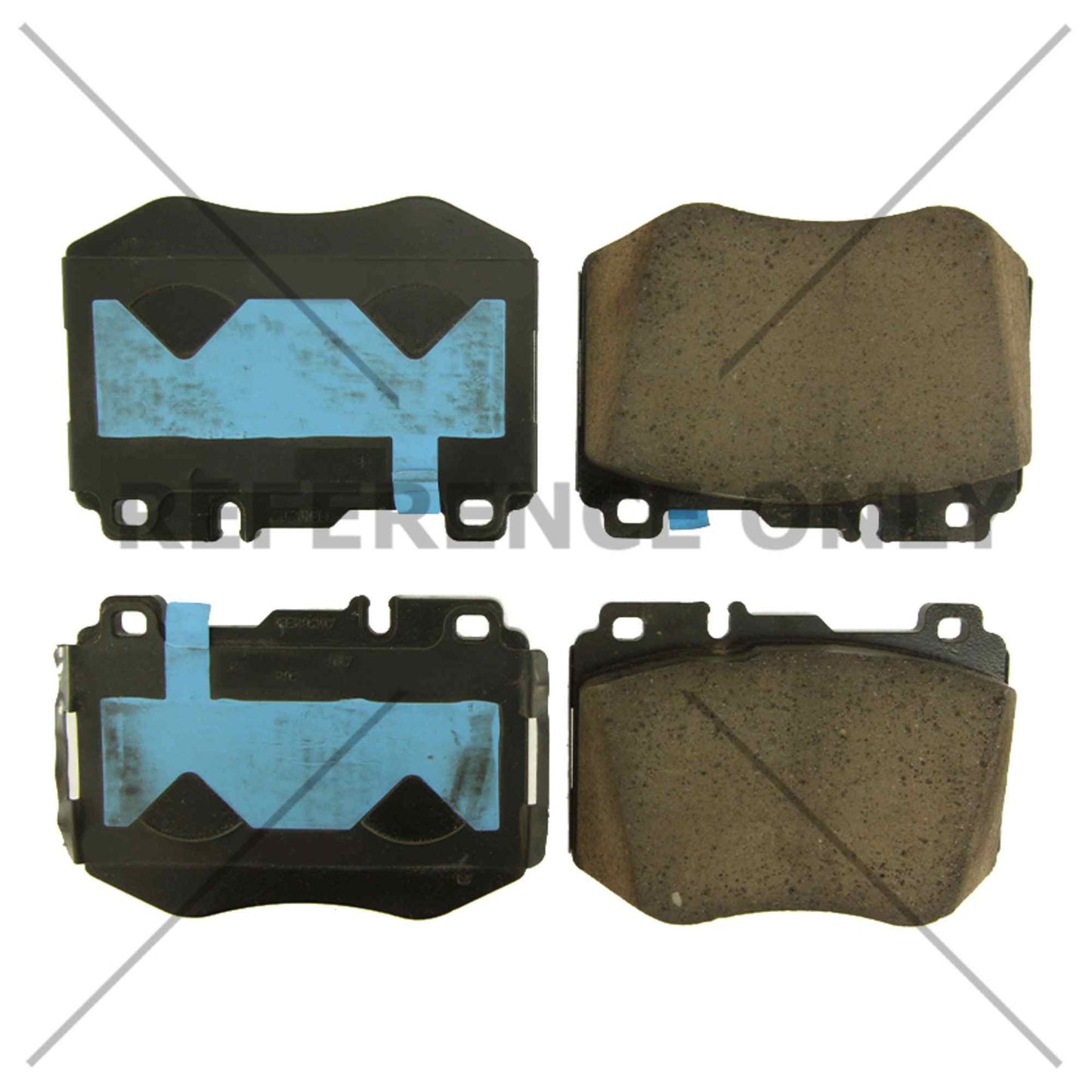 Centric Parts Disc Brake Pad Set Posi Quiet Ceramic with Shims for Mercedes-Benz C300 2015-2021 105.17960