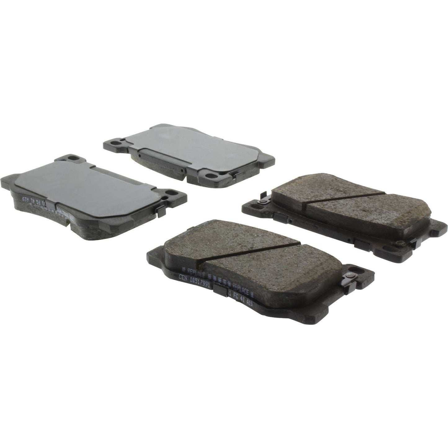 Centric Parts Disc Brake Pad Set Posi Quiet Ceramic with Shims for 2017-2020 Genesis G80 105.17991