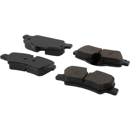 Centric Parts Disc Brake Pad Set Posi Quiet Ceramic with Shims and Hardware for 2014-2019 Mini Cooper 105.18000