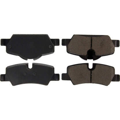 Centric Parts Disc Brake Pad Set Posi Quiet Ceramic with Shims and Hardware for 2014-2019 Mini Cooper 105.18000