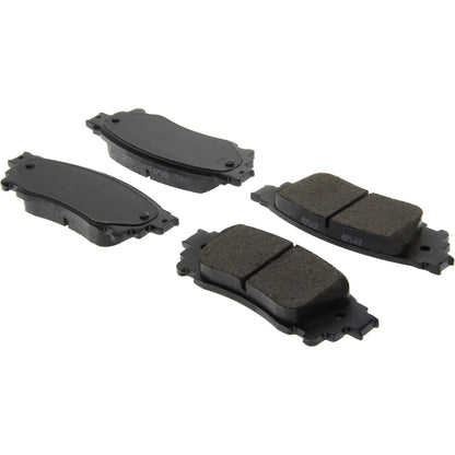 Centric Parts Disc Brake Pad Set Posi Quiet Ceramic with Shims for 2015-2023 Lexus and Toyota Models 105.18050
