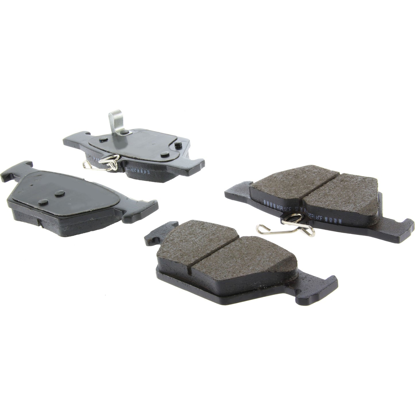 Centric Parts Disc Brake Pad Set Posi Quiet Ceramic with Shims for OEM Compatibility 105.18080