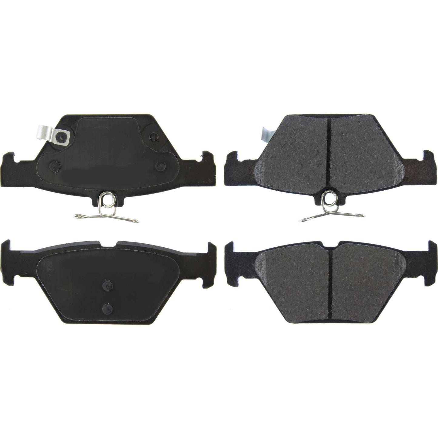 Centric Parts Disc Brake Pad Set Posi Quiet Ceramic with Shims for OEM Compatibility 105.18080