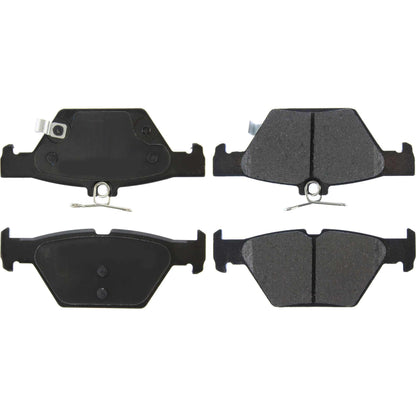 Centric Parts Disc Brake Pad Set Posi Quiet Ceramic with Shims for OEM Compatibility 105.18080
