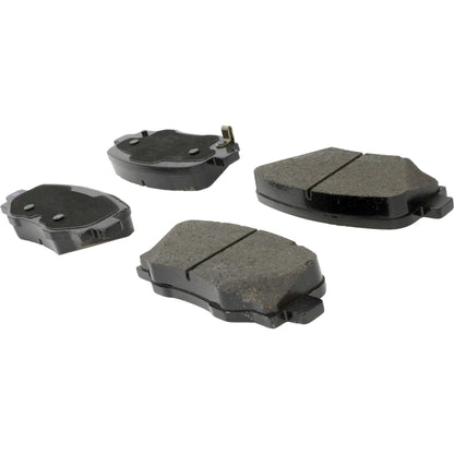 Centric Parts Disc Brake Pad Set Posi Quiet Ceramic with Shims and Hardware for Chrysler 200 2015-2017 Fiat 500X 2016-2020 Jeep Cherokee 2014-2020 Renegade 2015-2022 105.18090
