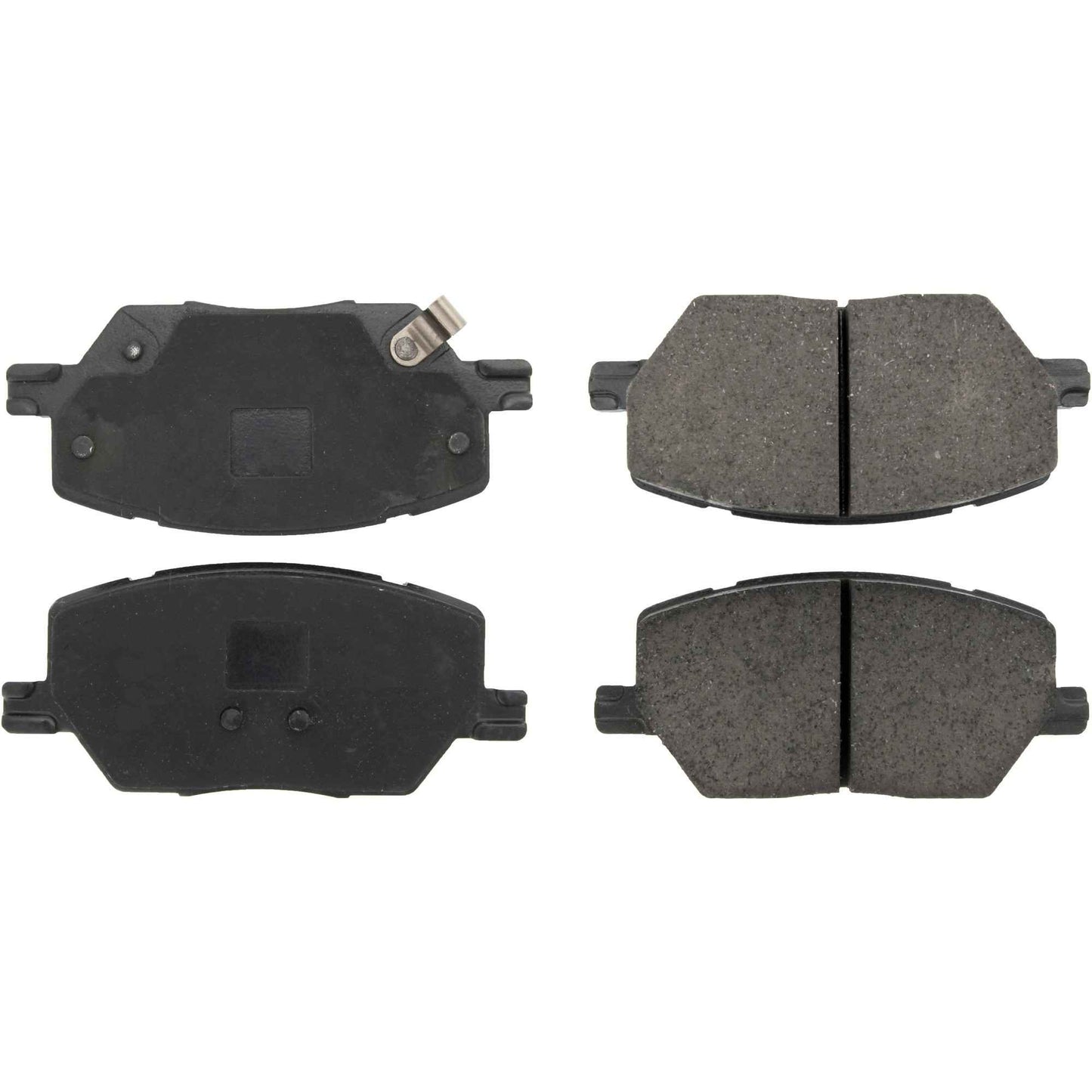 Centric Parts Disc Brake Pad Set Posi Quiet Ceramic with Shims and Hardware for Fiat 500X 2020-2016 Jeep Compass 2022-2017 Renegade 2022-2015 105.18110