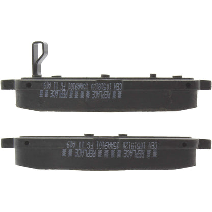 Centric Parts Disc Brake Pad Set Posi Quiet Ceramic with Shims for 2018-2022 Hyundai Accent 105.18120
