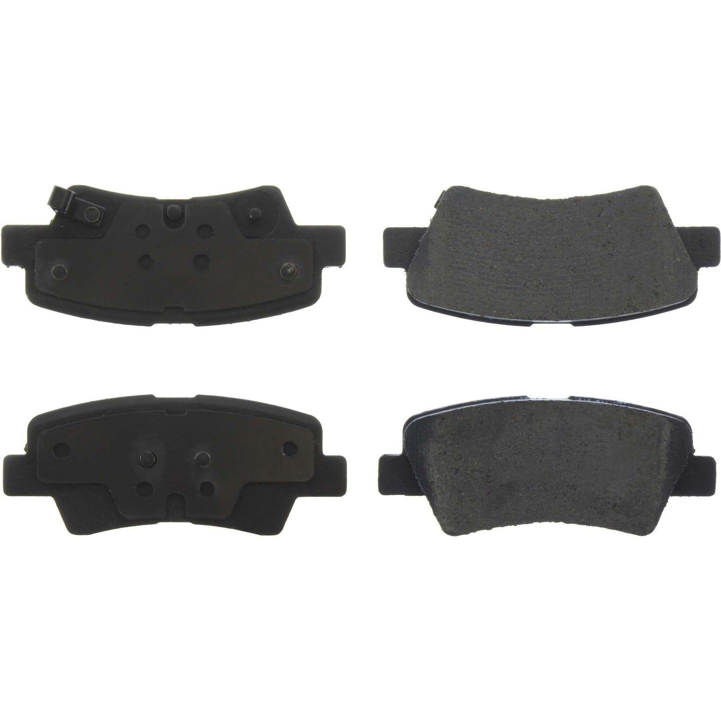 Centric Parts Disc Brake Pad Set Posi Quiet Ceramic with Shims for 2018-2022 Hyundai Accent 105.18120