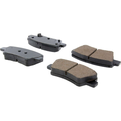 Centric Parts Disc Brake Pad Set Posi Quiet Ceramic with Shims and Hardware for 2017-2023 Hyundai & Kia Models 105.18130