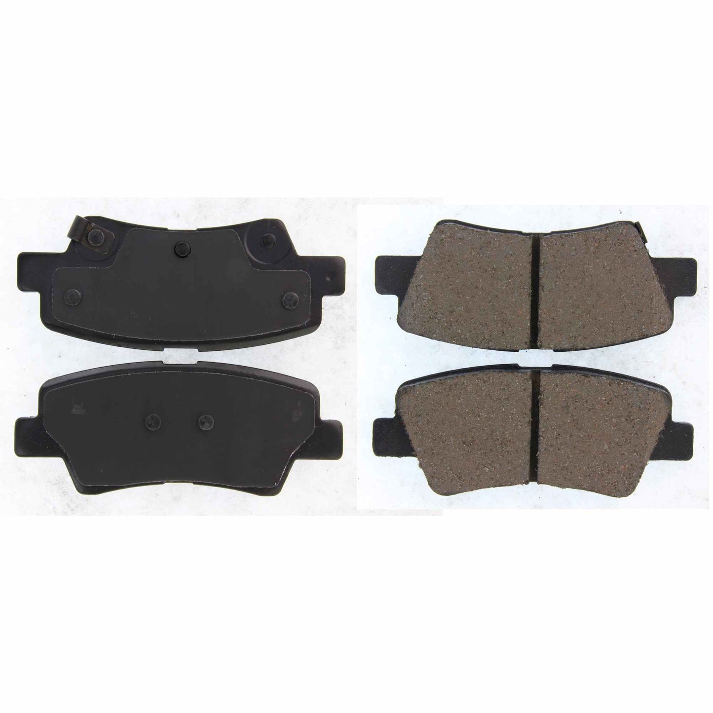 Centric Parts Disc Brake Pad Set Posi Quiet Ceramic with Shims and Hardware for 2017-2023 Hyundai & Kia Models 105.18130