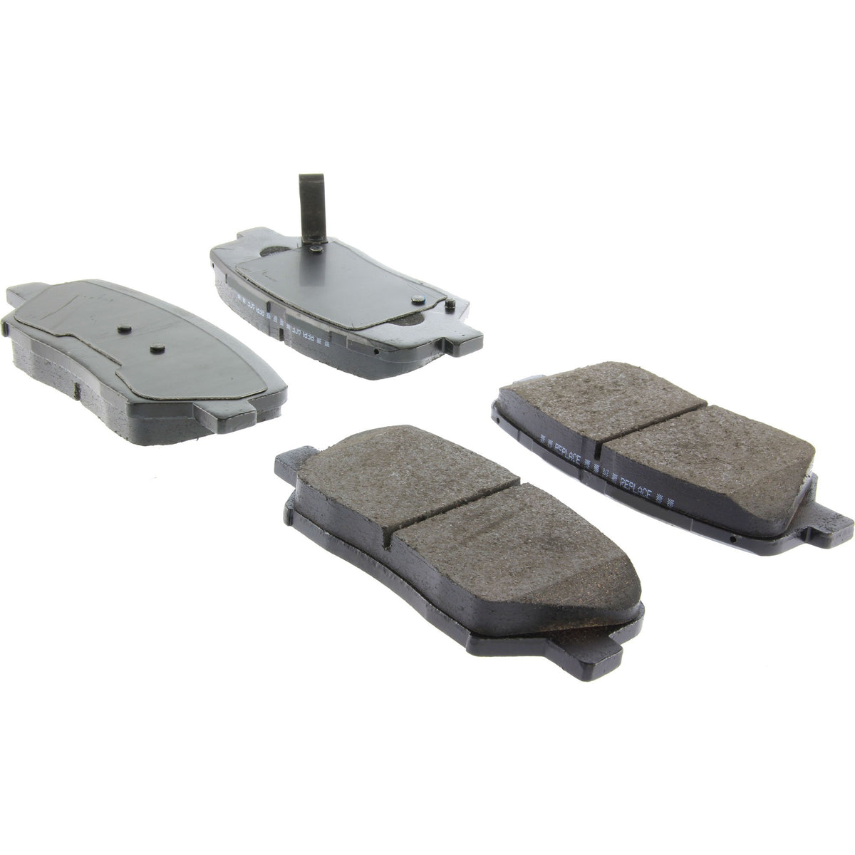 Centric Parts Disc Brake Pad Set Posi Quiet Ceramic with Shims for 2022-2019 Hyundai Nexo, 2018-2017 Santa Fe/Santa Fe Sport/Santa Fe XL, 2020-2016 Kia Sorento 105.18150