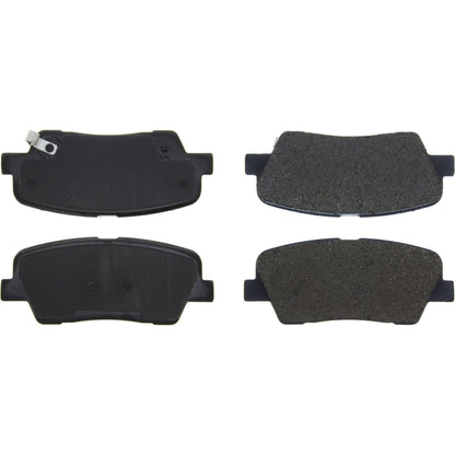 Centric Parts Disc Brake Pad Set Posi Quiet Ceramic with Shims for 2014-2020 Kia Sorento 105.18160