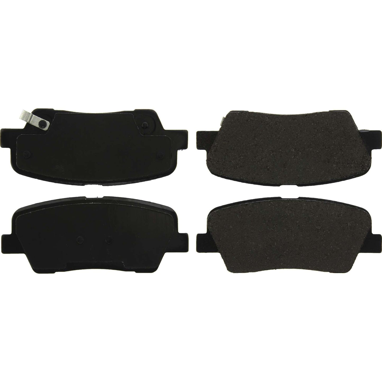 Centric Parts Disc Brake Pad Set Posi Quiet Ceramic with Shims and Hardware for 2022-2019 Genesis G70 2021-2018 Kia Stinger 105.18161