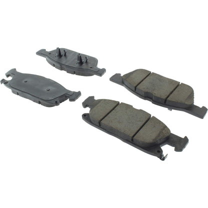 Centric Parts Disc Brake Pad Set Posi Quiet Ceramic with Shims for 2017-2020 Ford Fusion Lincoln Continental MKZ 105.18181