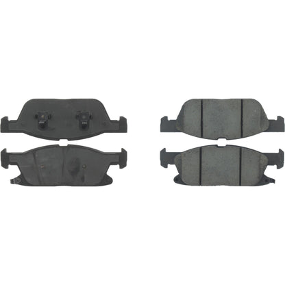 Centric Parts Disc Brake Pad Set Posi Quiet Ceramic with Shims for 2017-2020 Ford Fusion Lincoln Continental MKZ 105.18181