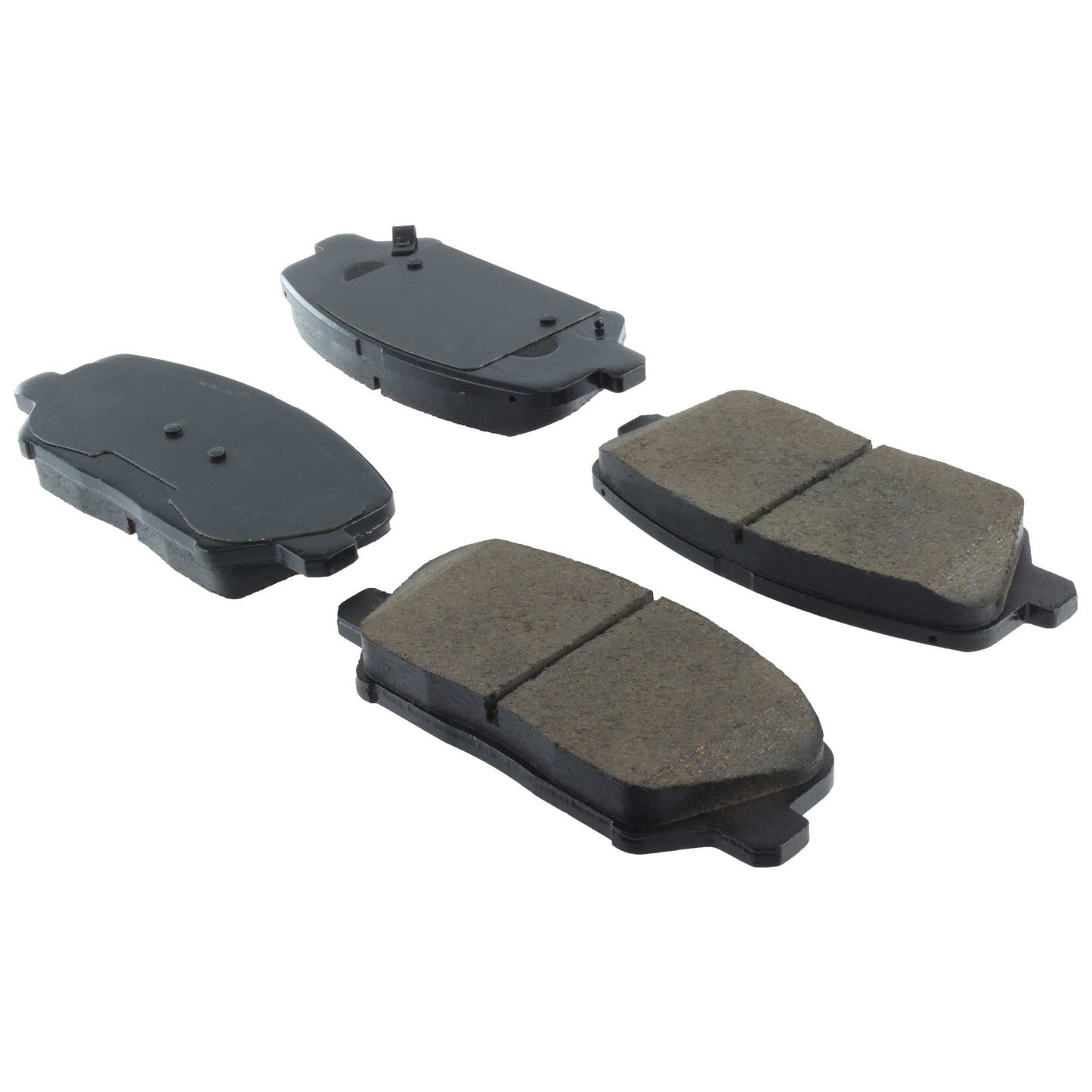 Centric Parts Disc Brake Pad Set Posi Quiet Ceramic with Shims for 2016-2018 Hyundai Veloster Kia Forte Forte5 Forte Koup 105.18270
