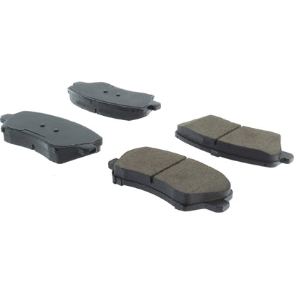Centric Parts Disc Brake Pad Set Posi Quiet Ceramic with Shims for 2016-2021 Hyundai Veloster, 2017-2018 Kia Forte 105.18280