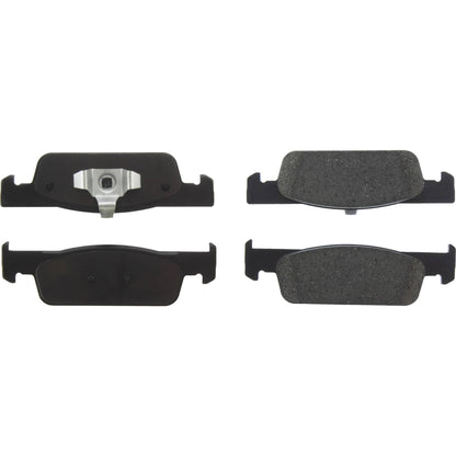 Centric Parts Disc Brake Pad Set Posi Quiet with 100% Scorched and 100% Shimmed 105.18301