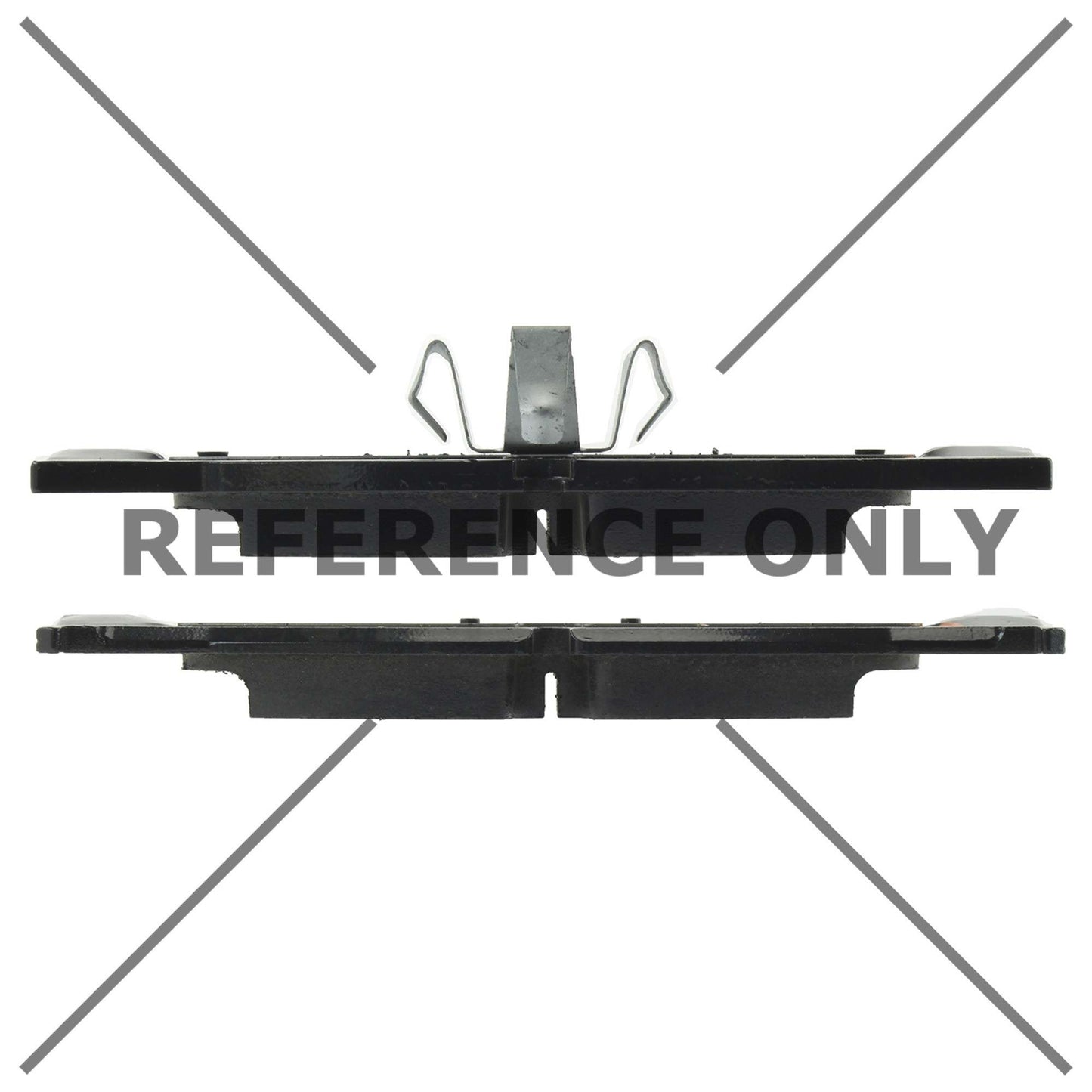 Centric Parts Disc Brake Pad Set Posi Quiet Ceramic with Shims for Jaguar F-Pace 2022-2017, XE 2021-2016, XF 2021-2017, Land Rover Range Rover Velar 2020-2018 105.18381
