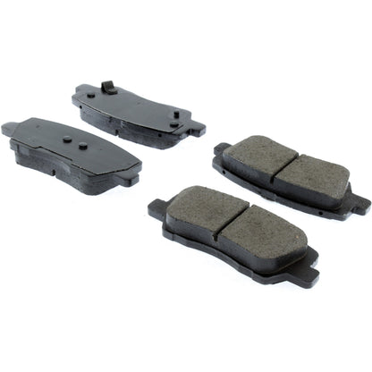 Centric Parts Disc Brake Pad Set Posi Quiet Ceramic with Shims for 2013-2019 Cadillac ATS CTS 105.18390