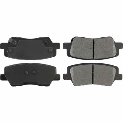 Centric Parts Disc Brake Pad Set Posi Quiet Ceramic with Shims for 2013-2019 Cadillac ATS CTS 105.18390