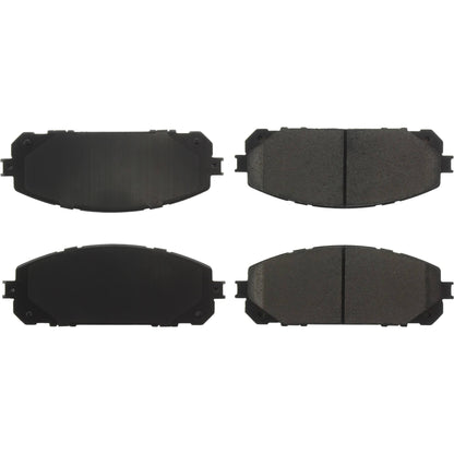 Centric Parts Disc Brake Pad Set Posi Quiet Ceramic with Shims for 2014-2021 Jeep Cherokee 105.18430
